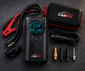 Emergency Jump Starter Kit &  Air Compressor