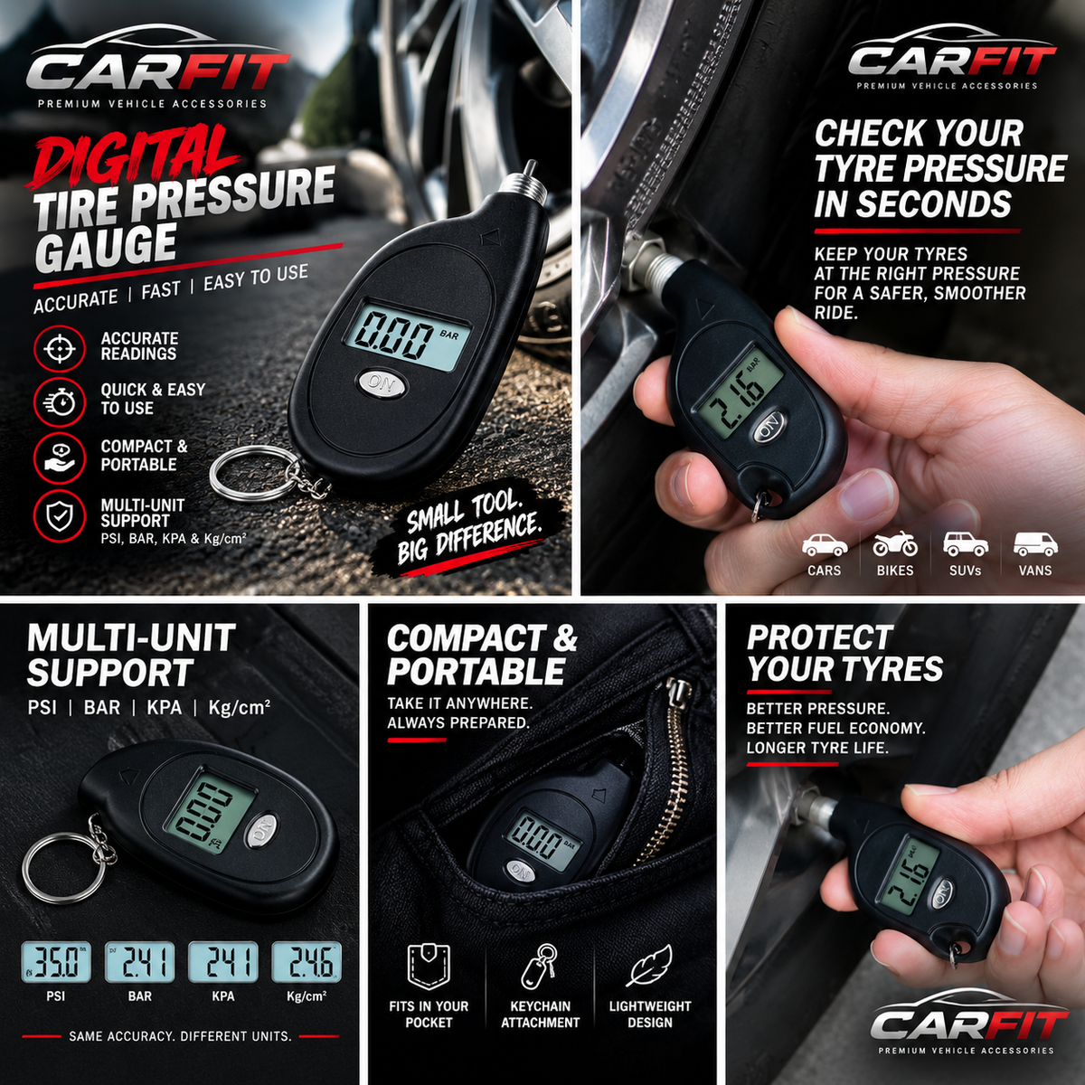 Tire Pressure Tester