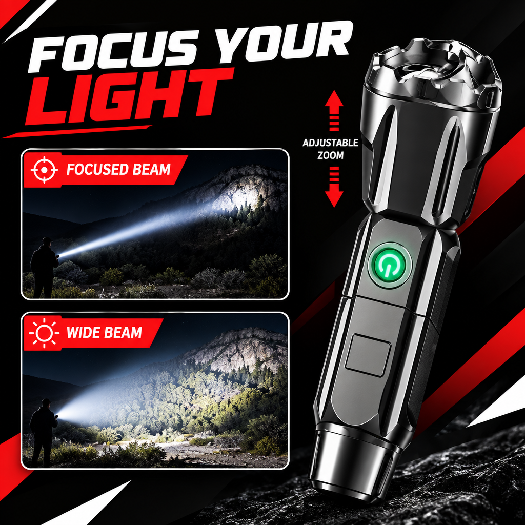 Portable LED Flashlight